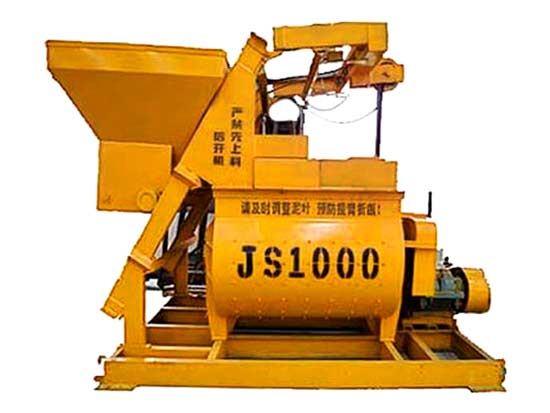 JS1000混凝(ning)土攪拌機(ji)